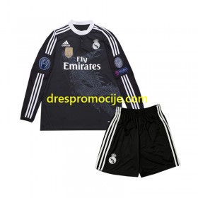 Real Madrid 2014 Dres Retro Dječji Treći Dugim Rukavima